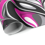 Moderne marmorierte Retro-Chic-Geschenke für gesch Geschenkpapier (Rolleneckpunkt)