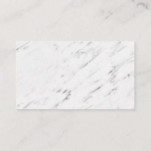 Moderne Marmorsäulenduschendusche Windelwaschkarte Begleitkarte (Rückseite)