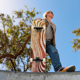 Moderne Marmortextur Skateboard