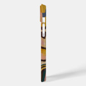 Moderne Marmorverkleidung abstrakt mit kundenspezi Case-Mate iPhone Hülle (Rückseite / Links)