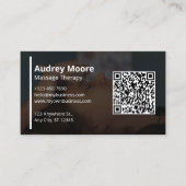 Moderne Massagetherapeuten Visitenkarte (Vorderseite)