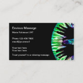 Moderne Massagetherapie einzigartig Visitenkarte (Vorderseite)