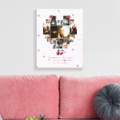 Moderne, maßgeschneiderte 18-Herz-Bildgeschenke Leinwanddruck (Insitu (Wohnzimmer))