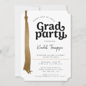 Moderne, maßgeschneiderte Bildverarbeitungspartei Einladung (Vorderseite)