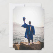 Moderne, maßgeschneiderte Bildverarbeitungspartei Einladung (Rückseite)