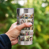 Moderne, maßgeschneiderte FotoCollage Thermobecher