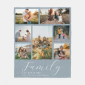 Moderne, maßgeschneiderte Fotosammlung Elegante Sc Fleecedecke (Vorderseite)