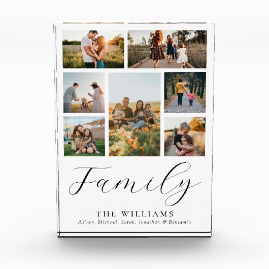 Moderne, maßgeschneiderte Fotosammlung Elegante Sc Fotoblock (Vorderseite)