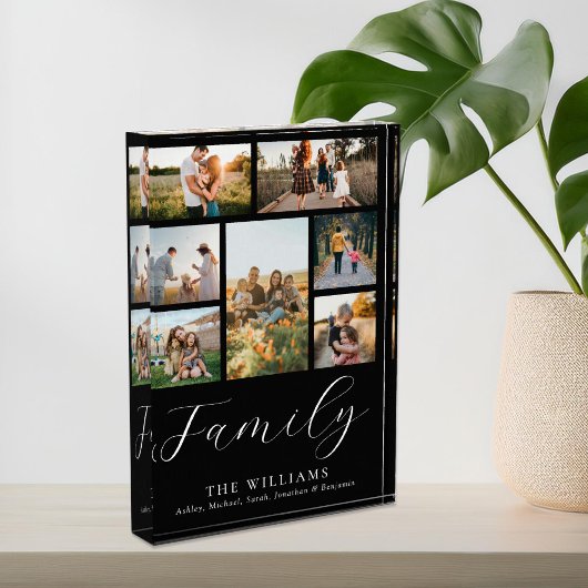 Moderne, maßgeschneiderte Fotosammlung Elegante Sc Fotoblock