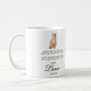 Moderne, maßgeschneiderte Geschenke für die Katze Kaffeetasse