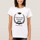 Moderne, maßgeschneiderte Graduate Class School Ab T-Shirt (Vorderseite)