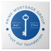 Moderne, maßgeschneiderte Hypothekenfirma hinzufüg Fliese (Vorderseite)