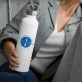 Moderne, maßgeschneiderte Hypothekenfirma hinzufüg Trinkflasche