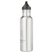 Moderne, maßgeschneiderte, minimalistische Technik Edelstahlflasche (Rechts)