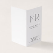 Moderne, maßgeschneiderte, minimalistische Technik Visitenkarten (Vorderseite)