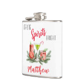 Moderne, maßgeschneiderte Spirituosen Heller Urlau Flachmann (Links)