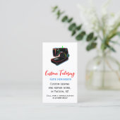 Moderne, maßgeschneiderte Visitenkarte (Stehend Vorderseite)