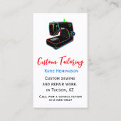 Moderne, maßgeschneiderte Visitenkarte (Vorderseite)