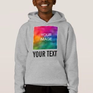 Moderne, maßgeschneiderte Vorlage Kids Boys Großen Hoodie