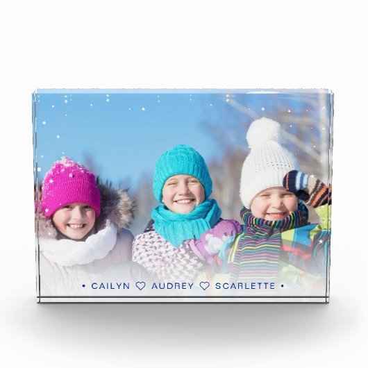 Moderne Maßstäbe Fotoblock (Vorderseite)