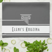 Moderne Maßstäbe Geschirrtuch (Gefaltet)