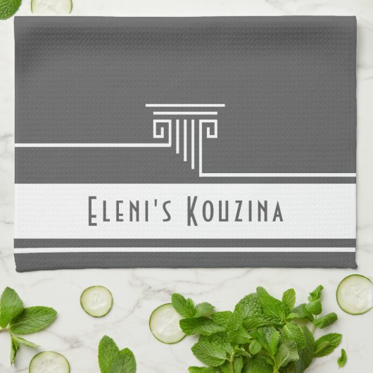 Moderne Maßstäbe Geschirrtuch (Gefaltet)