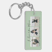 Moderne Maßstäbe in der Liebe Sie Mama | 3 FOTO SC Schlüsselanhänger (Vorderseite links)