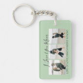 Moderne Maßstäbe in der Liebe Sie Mama | 3 FOTO SC Schlüsselanhänger (Vorderseite)