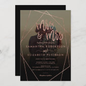 Moderne Master Skript terrarium Foto Lesben Hochze Einladung (Vorne/Hinten)