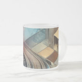 Moderne Mattierte Tasse (VorderseiteRechts)