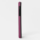Moderne Mauve-Beere Personalisierter Name Benutzer Case-Mate iPhone Hülle (Hinten/Links)