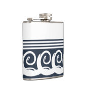 Moderne Meander Key Flask Flachmann (Rechts)