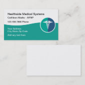 Moderne medizinische Berufliche Visitenkarten Visitenkarte (Vorne/Hinten)