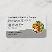 Moderne medizinische Ernährungstherapie Visitenkarte (Vorderseite)