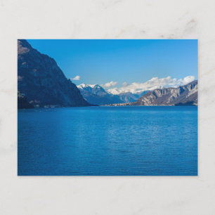 Moderne Meerblick-Wohnung Postkarte