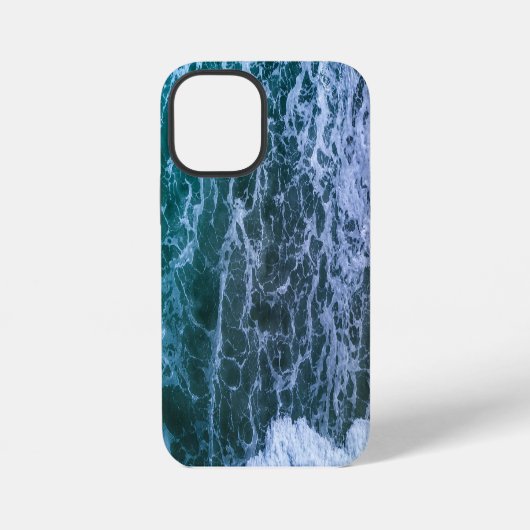 Moderne Meeresansicht iPhone Hülle (Rückseite)