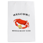 Moderne Meeresfrüchte begrüßen Rotkrebse individue Mittlere Geschenktüte (Vorderseite)