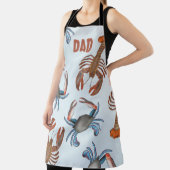 Moderne Meeresfrüchte-Hummer und Krebse Trendy Vat Schürze (InSitu)