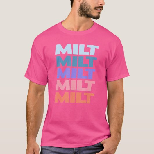 Moderne mehrfache Textmühle T-Shirt (Vorderseite)