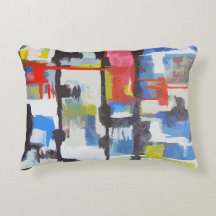 Moderne, mehrfarbige Abstrakte Farbgebung