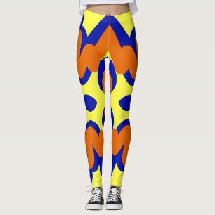 Moderne mehrfarbige klassische "Ratti_Creative_Art Leggings