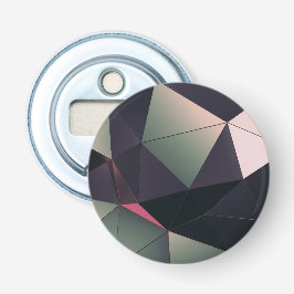 Moderne mehrfarbige Polygone Flaschenöffner