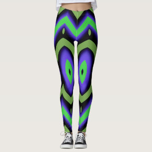 Moderne mehrfarbige trendige "Ratti_Creative_Arts" Leggings