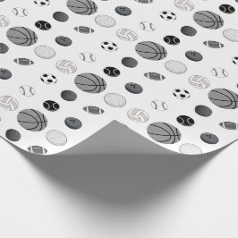 Moderne Mehrsport-Geburtstagsgeschenkverpackung fü Geschenkpapier