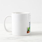 Moderne mehrstöckige Häuser zeitgenössische Heimat Kaffeetasse (Links)