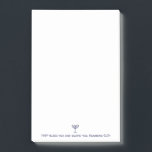 Moderne Menorah Blessing Blue White Gold Graphic Post-it Klebezettel<br><div class="desc">Moderne Menorah Segen Blue White Gold Grafik. Menorah Notizen. Marine,  weiß,  Gold. Hebräisch,  jüdisch,  religiöser Kerzenhalter,  Menorah. Übertragbar und anpassbar. Nr. 6:24 "י ה dich ה segnen und dich bewachen"</div>