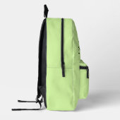 Moderne Menthol Monogram Bedruckter Rucksack (Links)