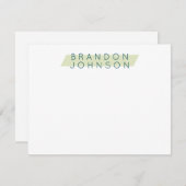 Moderne Mentoren Personalisiert Mitteilungskarte (Vorne/Hinten)