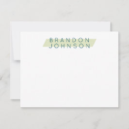 Moderne Mentoren Personalisiert Mitteilungskarte