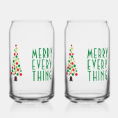 Moderne Meran Alles Urlaubsbaum Dosenglas (Vorderseite)